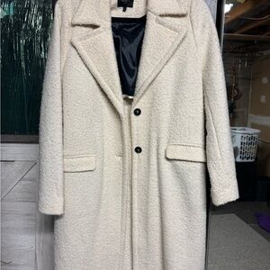 Pepe Jeans Cream Trench Coat for Men